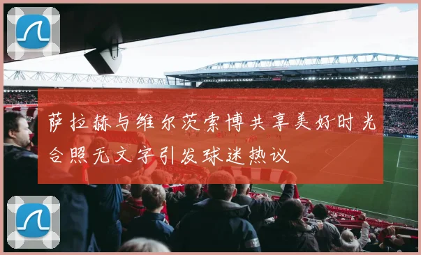 萨拉赫与维尔茨索博共享美好时光合照无文字引发球迷热议